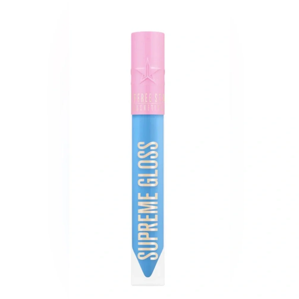 Jeffree star supreme gloss Blue Balls Neon blue
